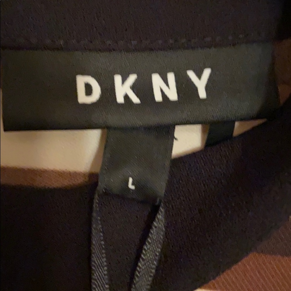 NWT DKNY Classy Stripes dress - size Large - Picture 3 of 5